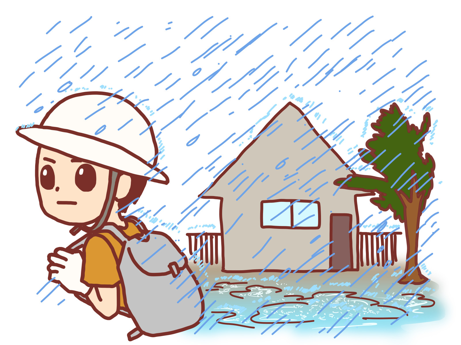 豪雨大丈夫でしたか？　～常日頃からのＫＹＴ活動～